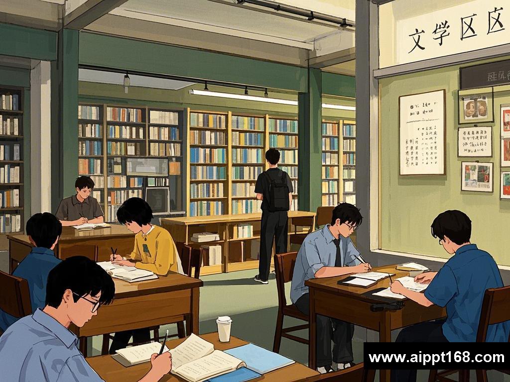 文学创作区里的别样故事碰撞