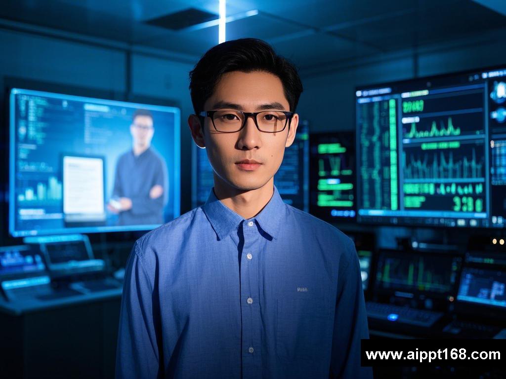 数据与光影交织的爱恋